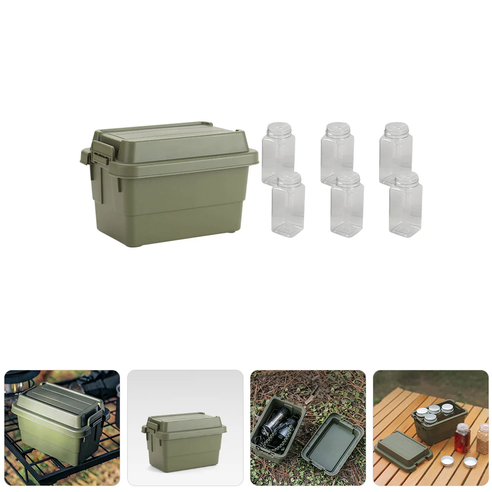 1 Set of Camping Spice Bottles Outdoor Spice Containers with Packing Box Picnic Seasoning Storage Set
1 Set of Camping Spice Bottles Outdoor Spice Containers with Packing Box Picnic Seasoning Storage Set