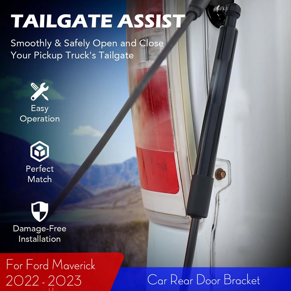 Truck Tailgate Assist Shock Slow Down Strut Rod for Ford Maverick 2022 2023 2024 Classic Absorber Damper Bracket
Truck Tailgate Assist Shock Slow Down Strut Rod for Ford Maverick 2022 2023 2024 Classic Absorber Damper Bracket