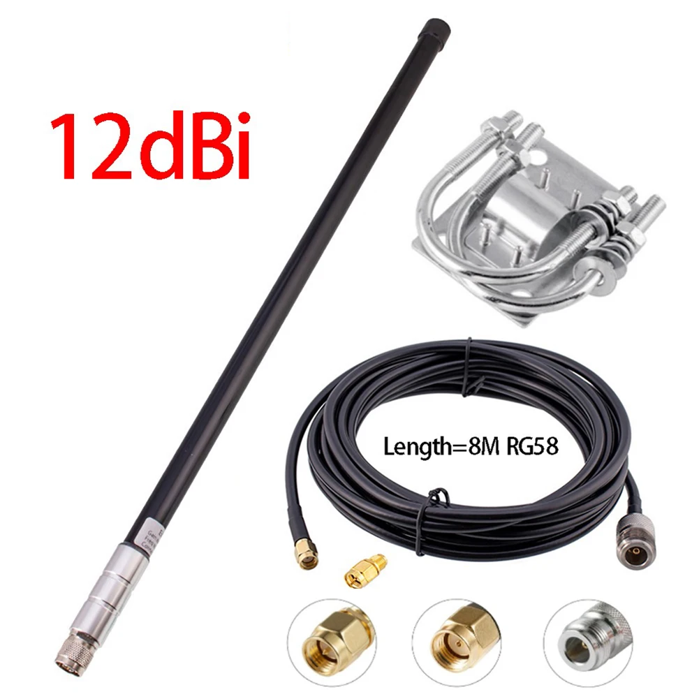 12dBi для Lora для гелиевых шахт для Bobcat Miner для Omni стекловолоконной антенны 860-930 МГц RG58 8 м кабель с адаптером
12dBi для Lora для гелиевых шахт для Bobcat Miner для Omni стекловолоконной антенны 860-930 МГц RG58 8 м кабель с адаптером