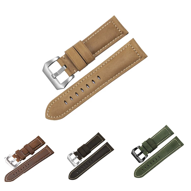 Vintage Frosting Leather Watch Straps 20mm 22mm 24mm 26mm Women Men Cowhide Smart Watch Band Belt Accessories Bracelet Watchband
Vintage Frosting Leather Watch Straps 20mm 22mm 24mm 26mm Women Men Cowhide Smart Watch Band Belt Accessories Bracelet Watchband