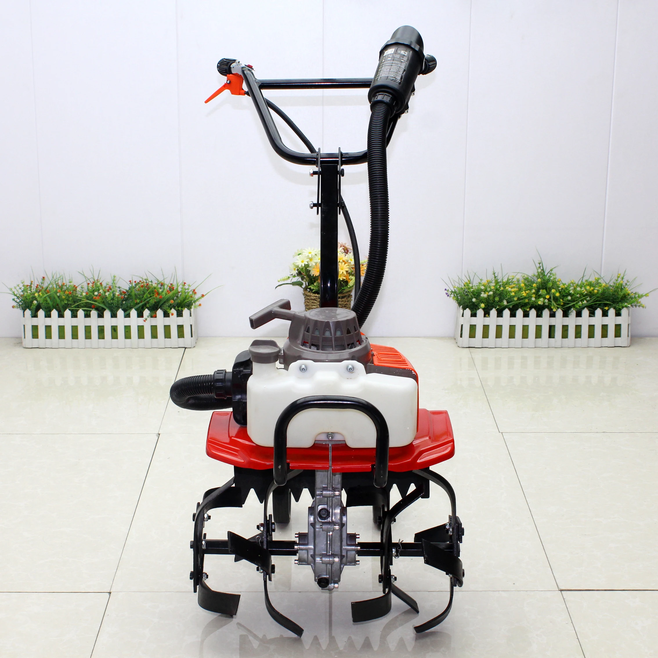 1E48F Agricultural Garden Tools 63CC Gasoline Rotary Tiller Multi-function Lawn Mower Two Stroke Micro Tillage Machine
1E48F Agricultural Garden Tools 63CC Gasoline Rotary Tiller Multi-function Lawn Mower Two Stroke Micro Tillage Machine