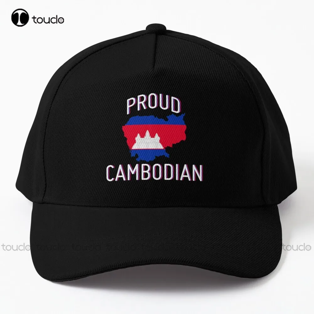 Proud Cambodian Flag Of Cambodia Baseball Cap Womens Hats Fashion Cartoon Denim Color Outdoor Cotton Caps Hip Hop Trucker Hats
Proud Cambodian Flag Of Cambodia Baseball Cap Womens Hats Fashion Cartoon Denim Color Outdoor Cotton Caps Hip Hop Trucker Hats