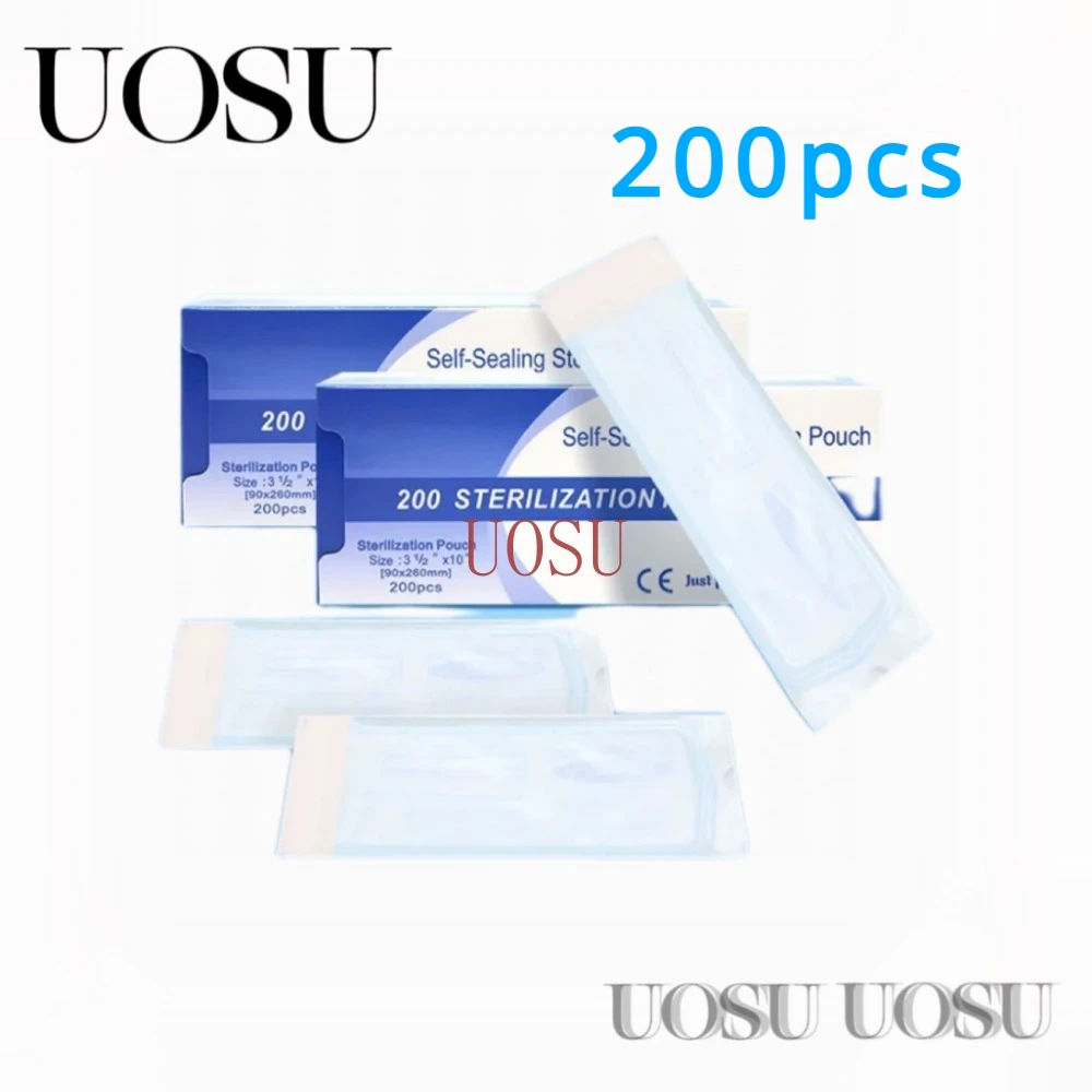 200Pcs/box Dental Self-sealing Sterilization Pouch Dentistry Medical Grade Paper +CPP/PET Film Packaging Bag Dental Accessories
200Pcs/box Dental Self-sealing Sterilization Pouch Dentistry Medical Grade Paper +CPP/PET Film Packaging Bag Dental Accessories