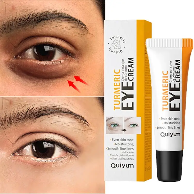 Turmeric Eye Cream Anti Dark Circles Eye Bag Firmness Moisturizing Whitening Massager Wrinkle Eye Beauty Care Korean Products
Turmeric Eye Cream Anti Dark Circles Eye Bag Firmness Moisturizing Whitening Massager Wrinkle Eye Beauty Care Korean Products