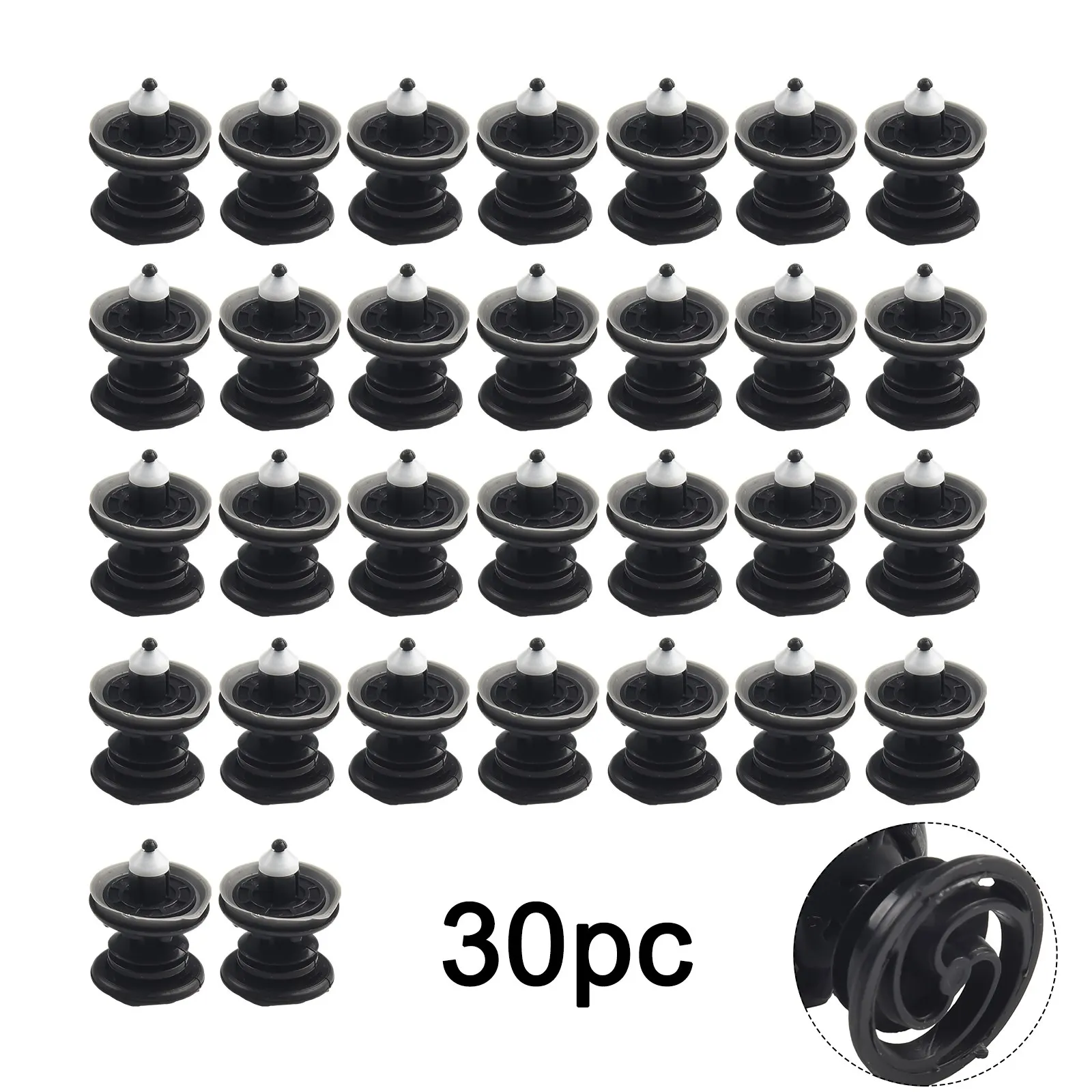 Clips Kit Panel Push Type Clip 30PCS For PASSAT 30x 7L6 868 243 Black Door Panel Interior Replacement Practical
Clips Kit Panel Push Type Clip 30PCS For PASSAT 30x 7L6 868 243 Black Door Panel Interior Replacement Practical