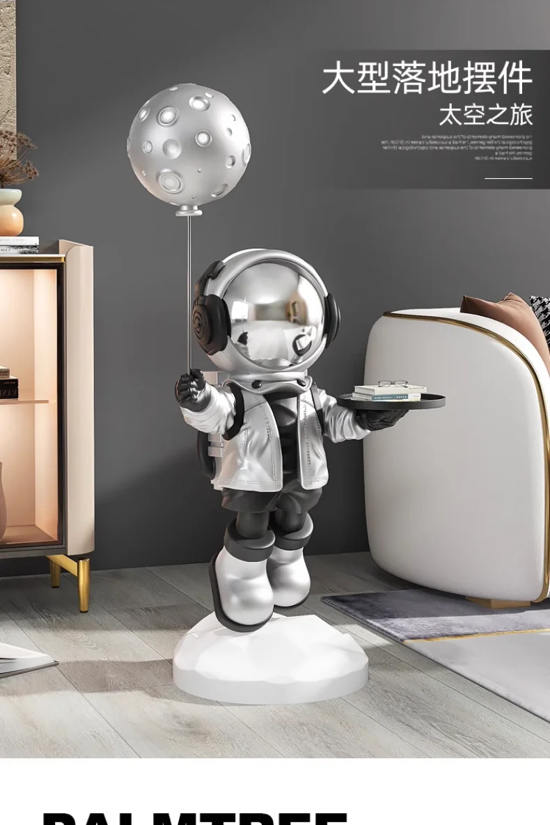 Large Creative Astronaut Astronaut Floor-standing Storage Ornaments, Smart Home Decorations, Bluetooth Speaker Functions Large Creative Astronaut Astronaut Floor-standing Storage Ornaments, Smart Home Decorations, Bluetooth Speaker Functions