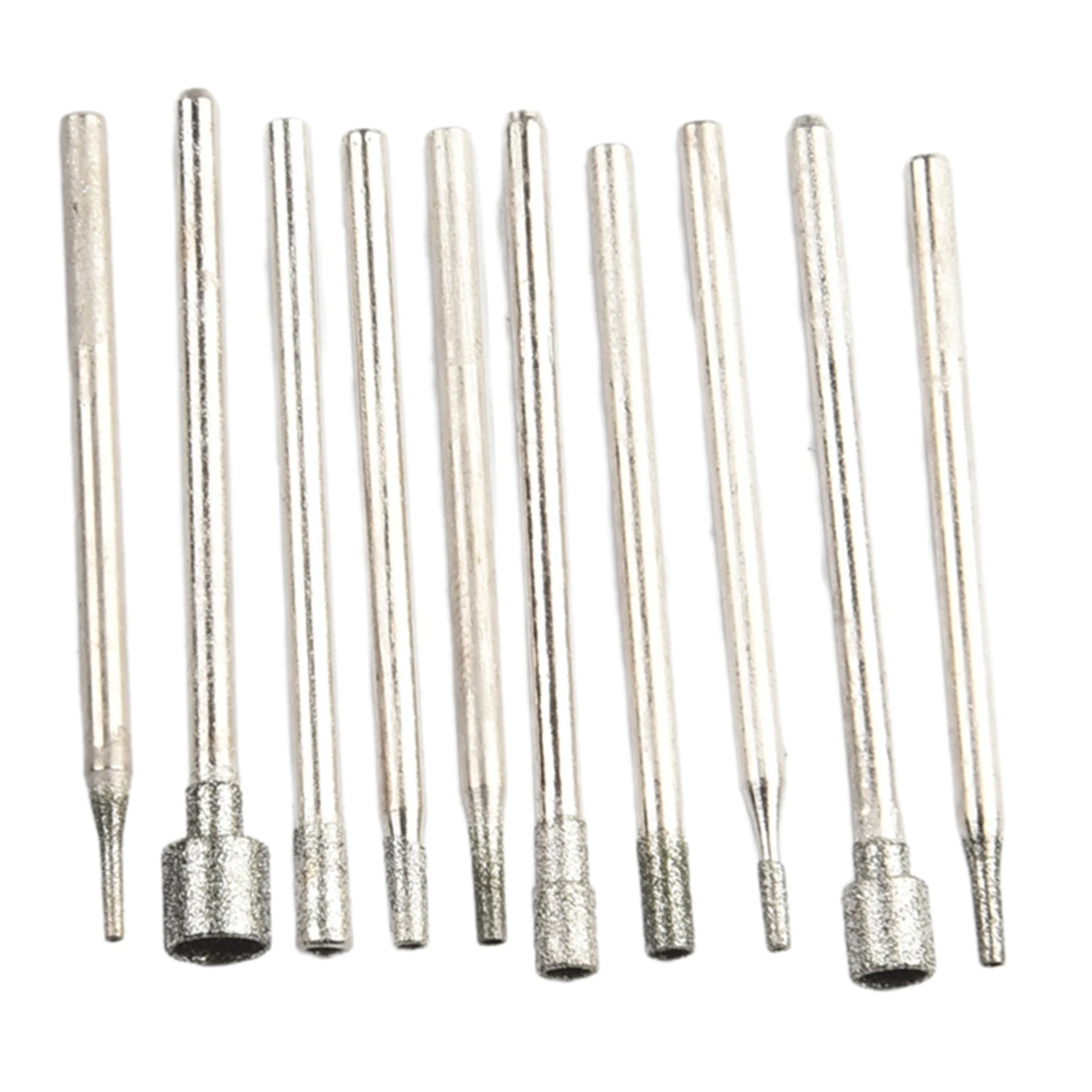 10Pcs Set 0.8-5mm 2.35mm Shank Diamond Burr Core Bits Grinding Head Rotary Woodworking Tools Herramientas Ferramentas Taladro
10Pcs Set 0.8-5mm 2.35mm Shank Diamond Burr Core Bits Grinding Head Rotary Woodworking Tools Herramientas Ferramentas Taladro