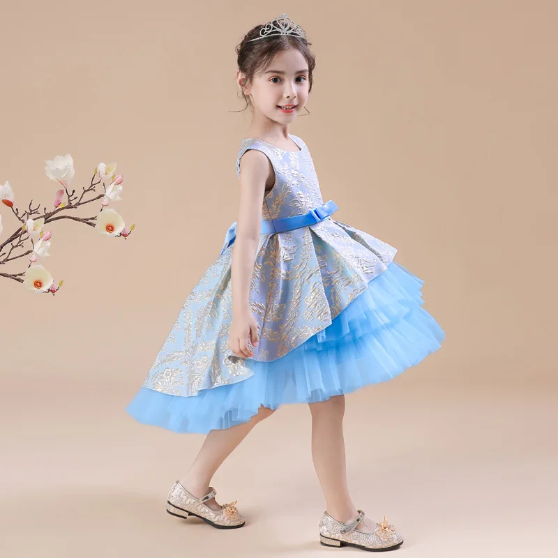 Summer New Children'S Dress Mesh Girl Princess Skirt Jacquard Puffy Dress Catwalk Costume Performance Dress Flower Girl Skirt
Summer New Children'S Dress Mesh Girl Princess Skirt Jacquard Puffy Dress Catwalk Costume Performance Dress Flower Girl Skirt