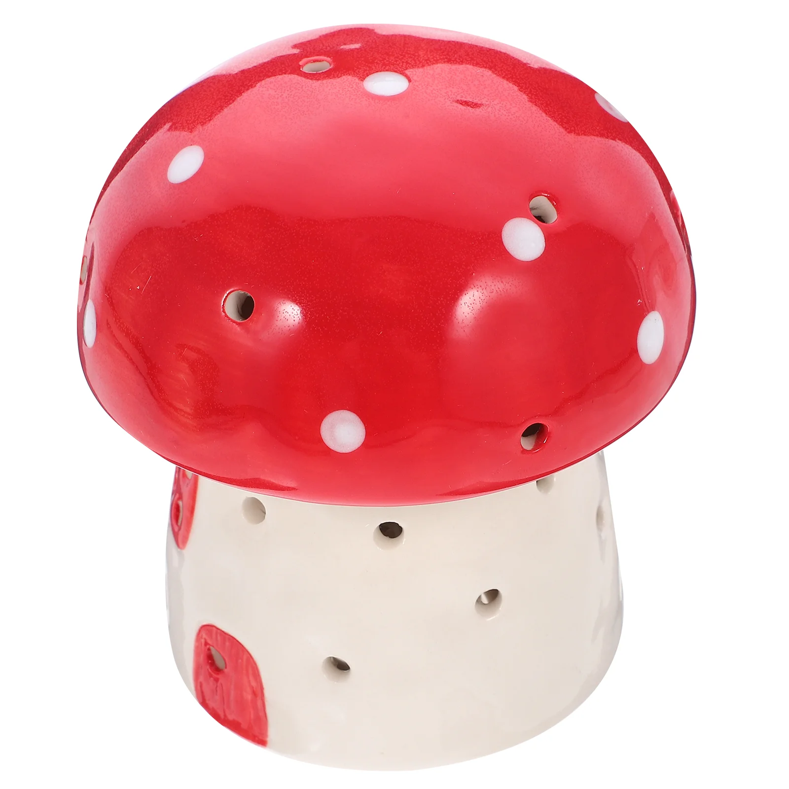 

Mushroom Night Light Kid Decor Modern Table Lamp Nordic Nursery Elegant Ceramics Bedside