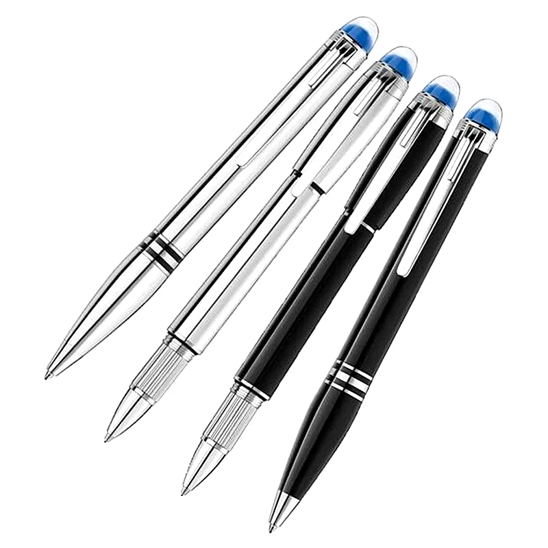 

Special Edition Star-walk Blue Crystal Rollerball Pen Ballpoint Pen Fountain Pens Writing Office Supplies With MB Serial Number