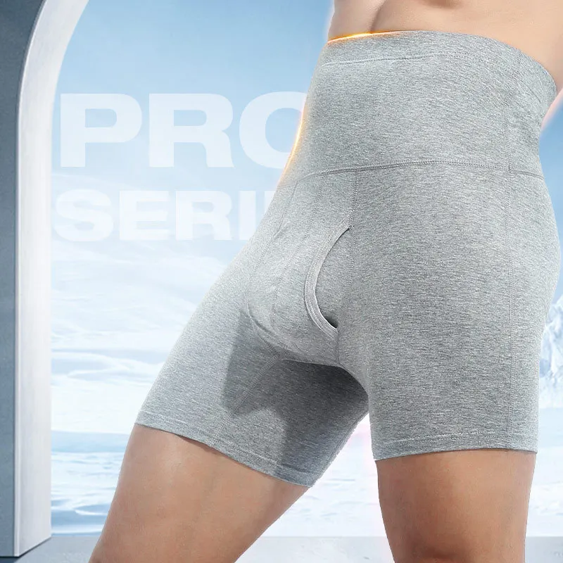 High Waist Men Boxer Thermal Underwear Man Cotton Warm Winter Panties Anti-Roll Edge Wear Leg Large Size Men's Long Shorts
High Waist Men Boxer Thermal Underwear Man Cotton Warm Winter Panties Anti-Roll Edge Wear Leg Large Size Men's Long Shorts