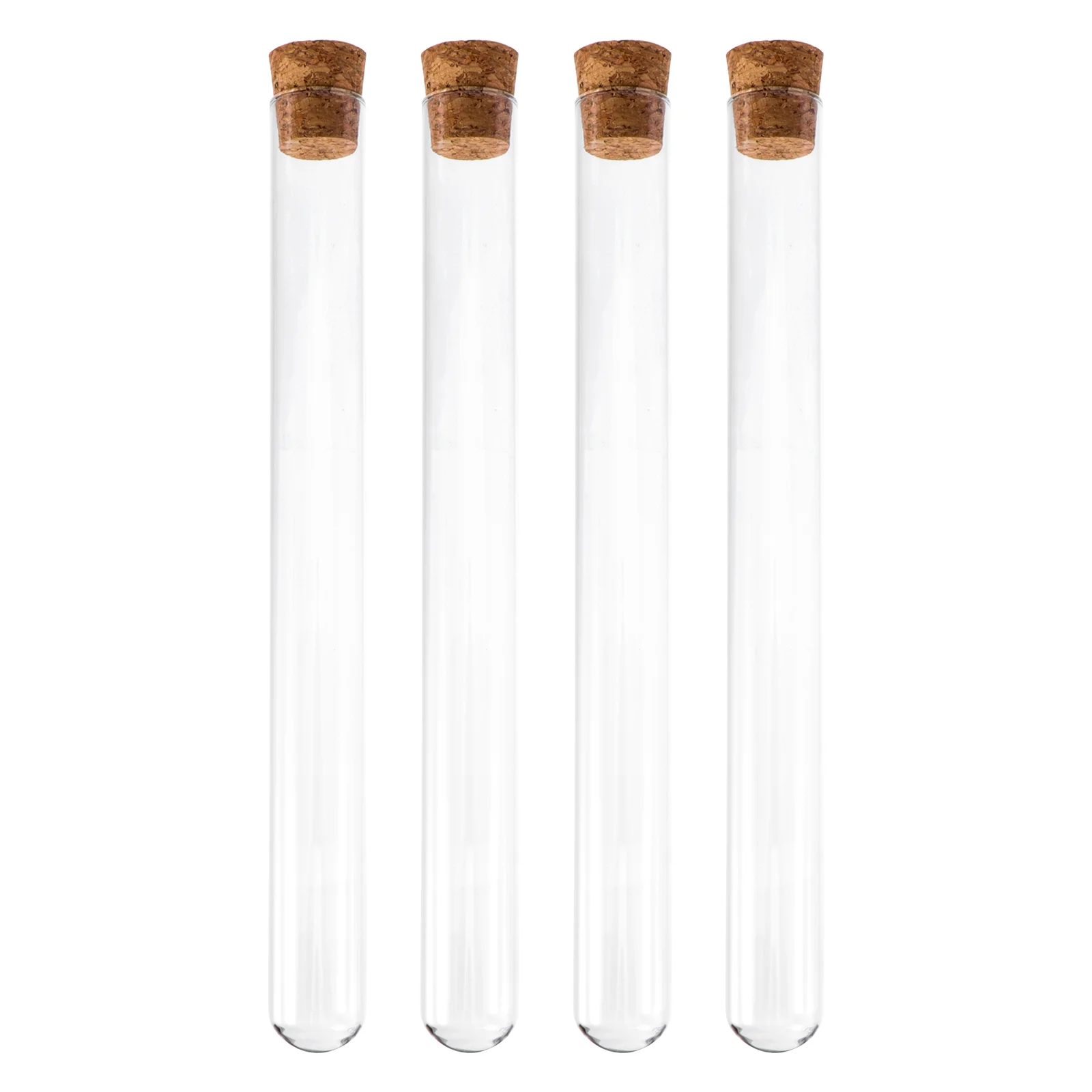 4PCS Glass Tubes Cork Stoppers Multipurpose Leak- proof Vial Jars Holder For Foods Candy Tea Essential Oil
4PCS Glass Tubes Cork Stoppers Multipurpose Leak- proof Vial Jars Holder For Foods Candy Tea Essential Oil