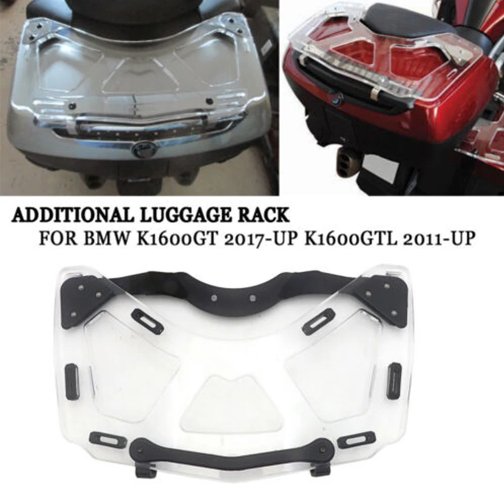 

For BMW K1600GT K1600GT K1600GT/GT 2012 2016 1200RT LC 2014+ R1250RT New Motorcycle Top Case Box Luggage Rack Support Shelf