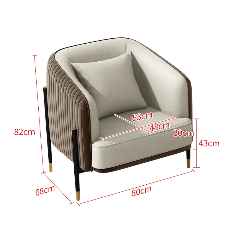 Individual Sofa Chairs Living Room Comfy Lounges Luxury Modern Design Armchair Relax Adults Chaise Lounges Furniture KTY013
Individual Sofa Chairs Living Room Comfy Lounges Luxury Modern Design Armchair Relax Adults Chaise Lounges Furniture KTY013
