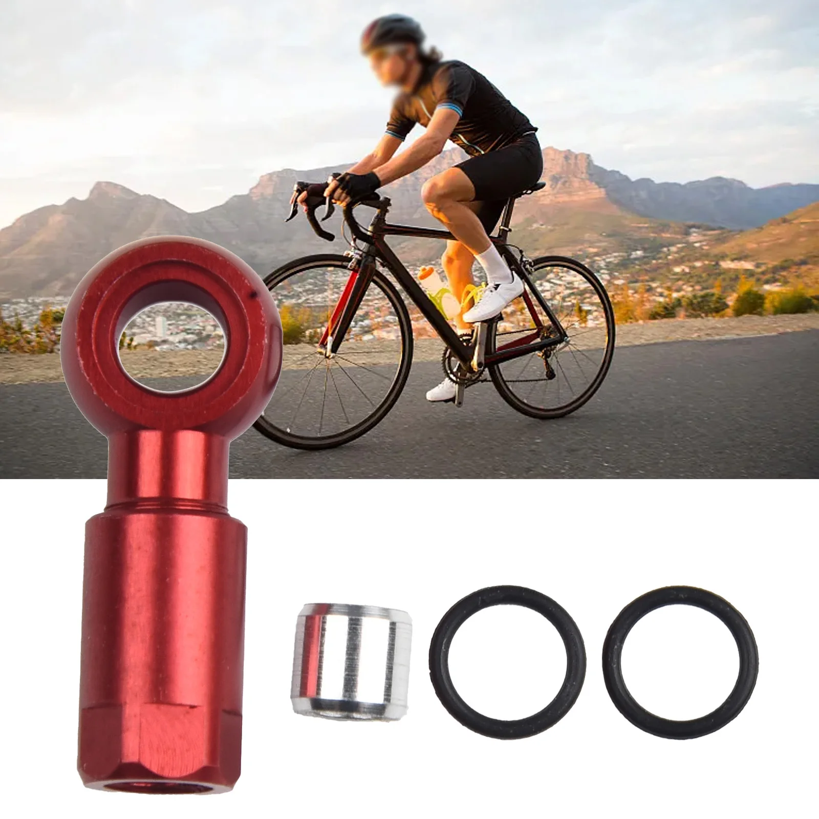 Red Bike Bicycle BH90 Olive Connector for Shimano Hydraulic Brake Hose SLX/XT/XTR Eye Catching and High Performance
Red Bike Bicycle BH90 Olive Connector for Shimano Hydraulic Brake Hose SLX/XT/XTR Eye Catching and High Performance