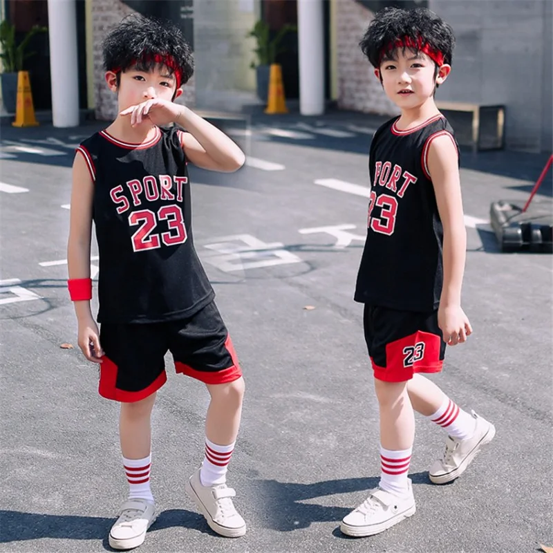 Kids Boys Girls Summer Sports Jerseys Children Sports T shirt Shorts Tracksuit 2Pcs Clothing Set Kids Basketball Clothing Set
Kids Boys Girls Summer Sports Jerseys Children Sports T shirt Shorts Tracksuit 2Pcs Clothing Set Kids Basketball Clothing Set