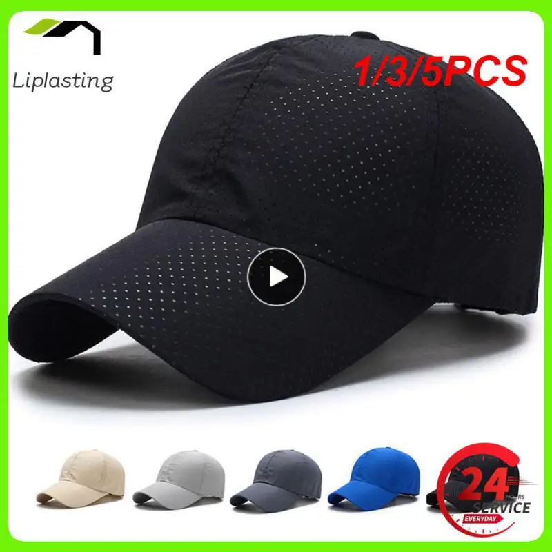 1/3/5PCS Mesh Quick Summer Men Women Snapback Running Sun Hat Breathable Bone Trucker Sunshade Sport Hats in Stock
1/3/5PCS Mesh Quick Summer Men Women Snapback Running Sun Hat Breathable Bone Trucker Sunshade Sport Hats in Stock