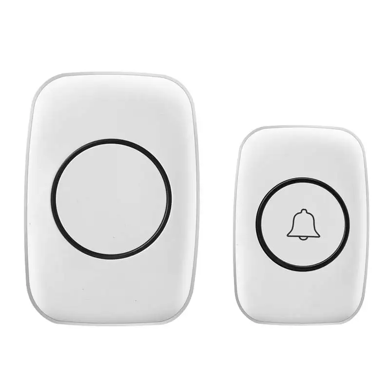 

433mhz Wireless Doorbell Waterproof Smart Home Door Bell Chime Kit LED Flash Security Alarm Welcome House Melodies EU/US Plug