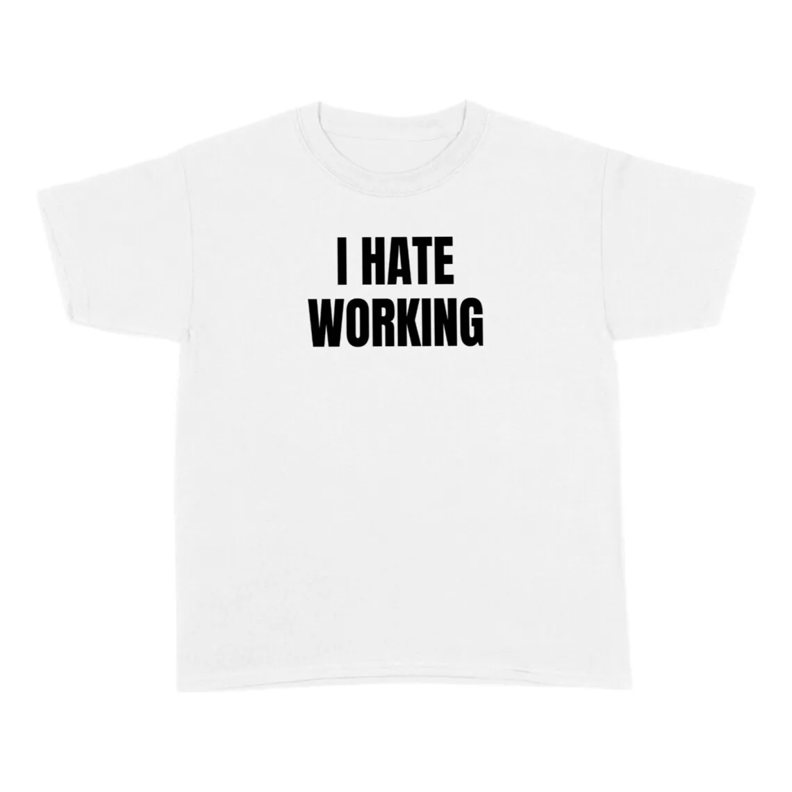 

Skuggnas I Hate Working Aesthetic Shirt 90s Slogan Tee Short Sleeved Fashion Tumblr t shirt Cotton tshirts Unisex Casual Tops