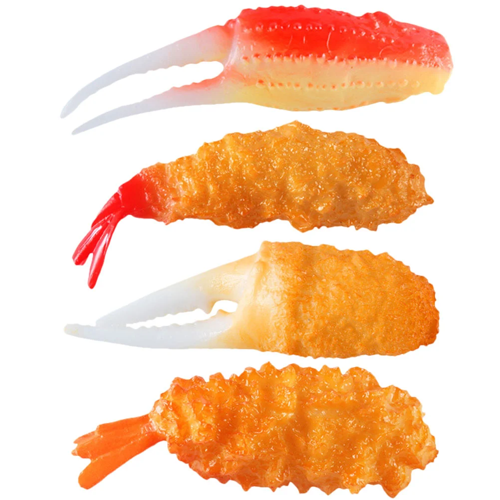 4Pcs Cooking Toy Simulation Meat Toy Lifelike Tempuras Model Kitchen Food Ornament for Decor
4Pcs Cooking Toy Simulation Meat Toy Lifelike Tempuras Model Kitchen Food Ornament for Decor