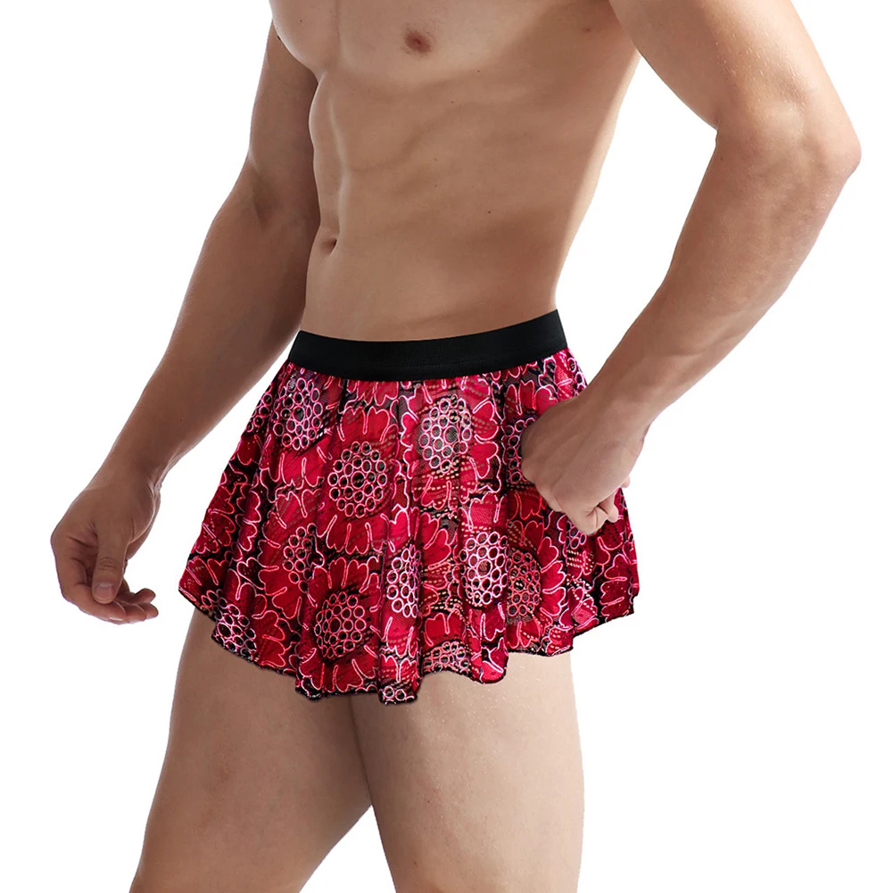 Mens Sissy Erotic Lingerie Skirt Clubwear Panties Gay Underwear Lace Underpants Briefs Colorful Lace Pleated Skirts Gay Knickers
Mens Sissy Erotic Lingerie Skirt Clubwear Panties Gay Underwear Lace Underpants Briefs Colorful Lace Pleated Skirts Gay Knickers