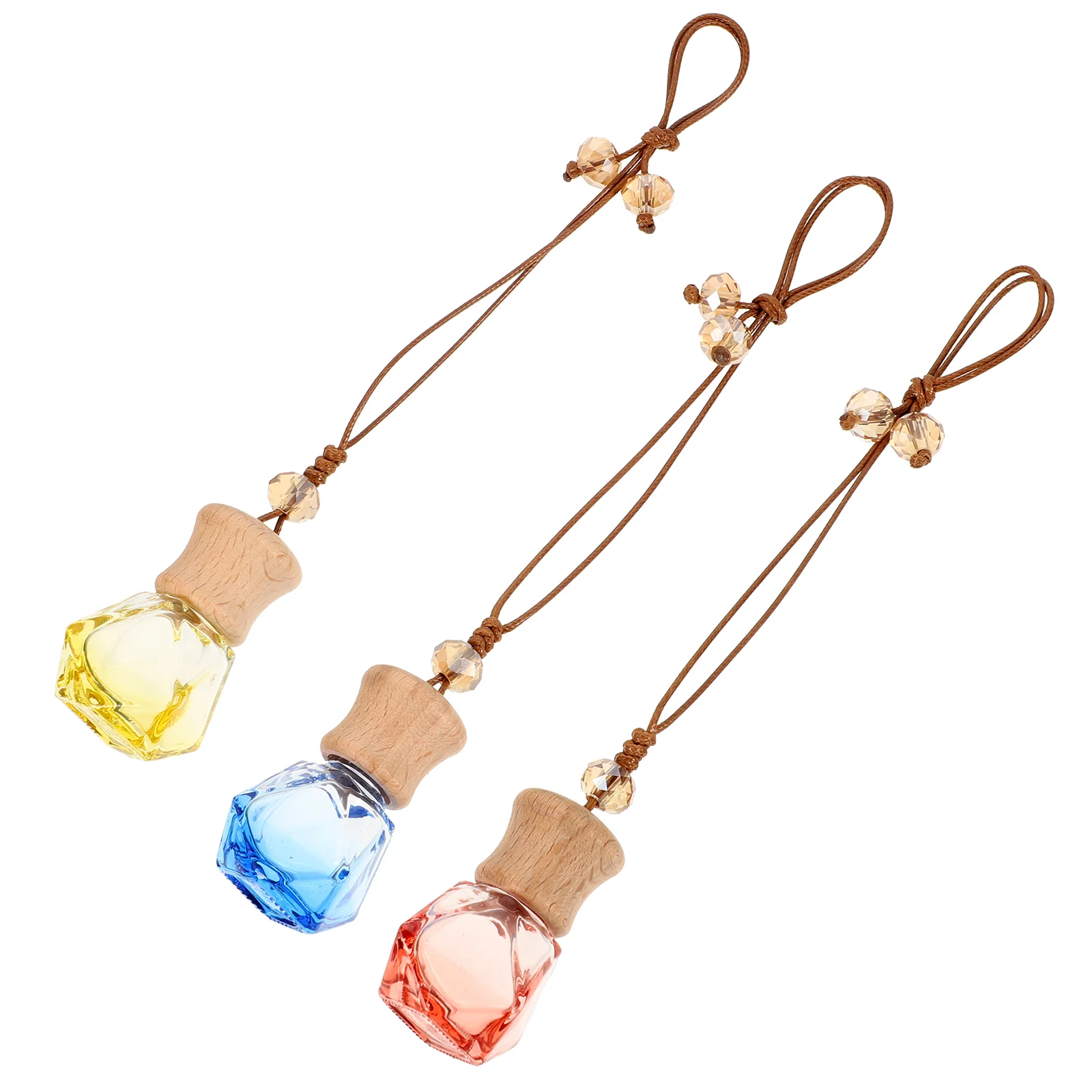 3 Pcs Car Perfume Pendant Rear View Mirror Hanging Accessories Diffusers Essential Oils Bottle
3 Pcs Car Perfume Pendant Rear View Mirror Hanging Accessories Diffusers Essential Oils Bottle