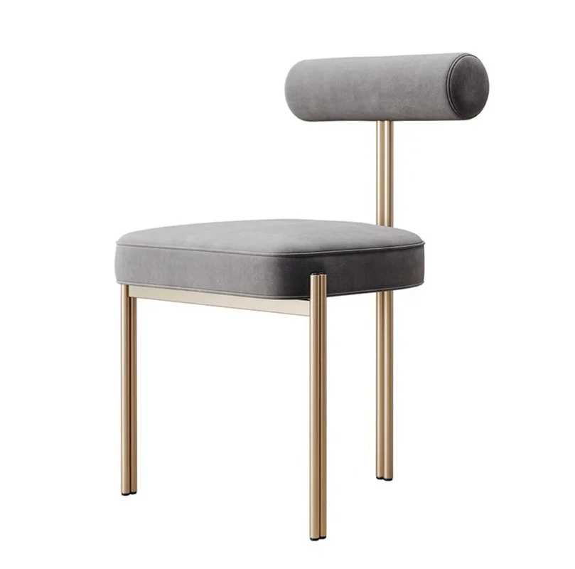 Luxury Modern Fabric Dining Chairs Nordic Home Living Room Furniture Backrest Dining Chair Milk Tea Shop Makeup Chair
Luxury Modern Fabric Dining Chairs Nordic Home Living Room Furniture Backrest Dining Chair Milk Tea Shop Makeup Chair