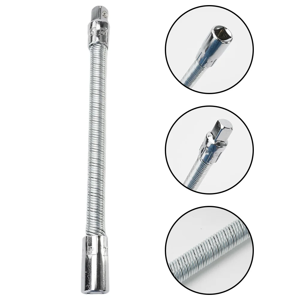 Flexible Socket Extension 1pcs 45#steel 90-degree Bend Combination Wrench Flexible Extension Rod Set Polished Chrome Plating
Flexible Socket Extension 1pcs 45#steel 90-degree Bend Combination Wrench Flexible Extension Rod Set Polished Chrome Plating