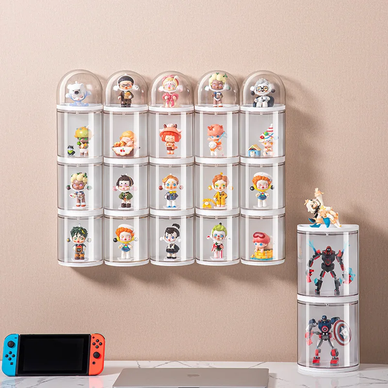 Wall-mounted Blind Box Storage Rack for Bubble Mart Dust-proof Transparent Doll Storage Display Case Shelf Doll Organizer
Wall-mounted Blind Box Storage Rack for Bubble Mart Dust-proof Transparent Doll Storage Display Case Shelf Doll Organizer