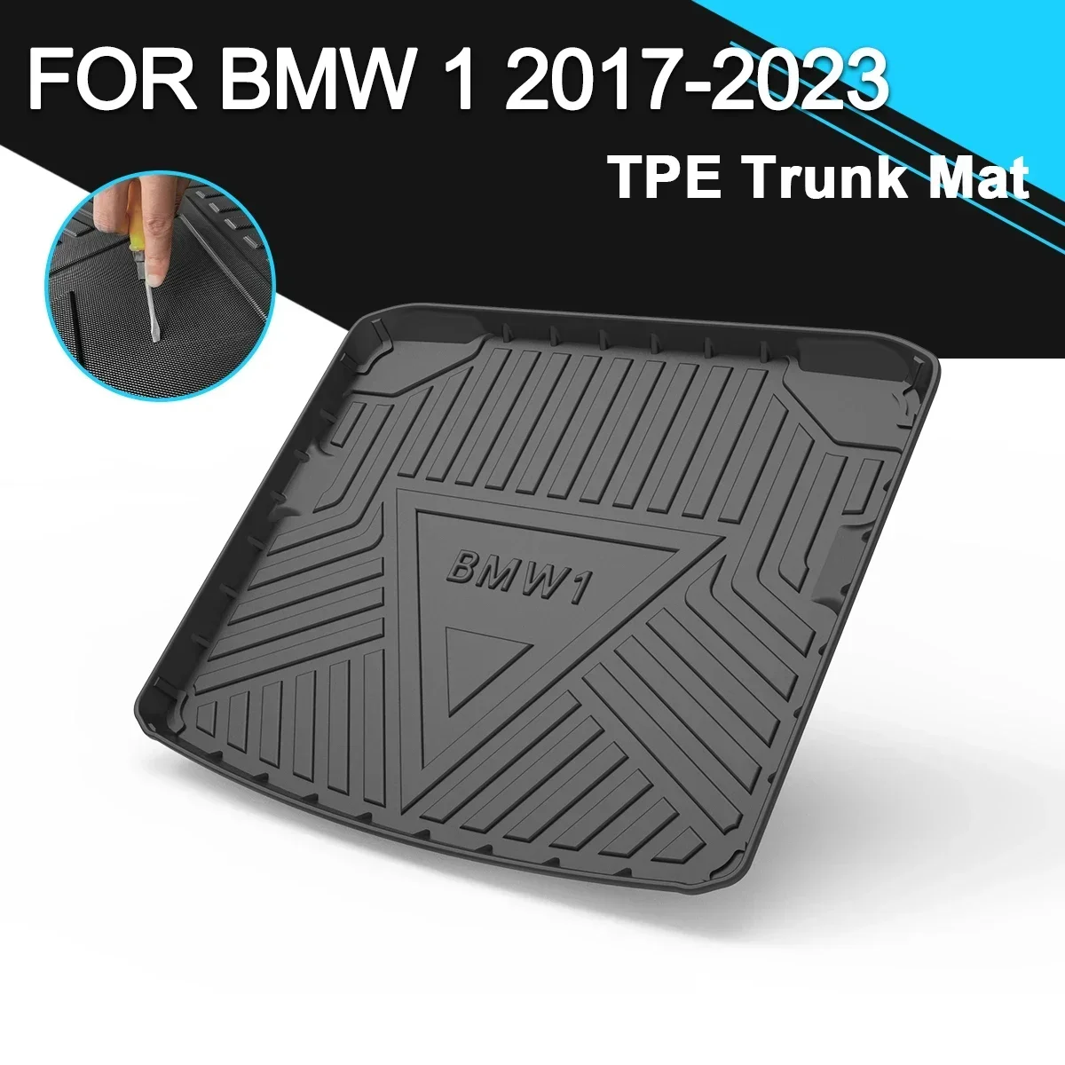 Car Rear Trunk Cover Mat Waterproof Non-Slip TPE Rubber Cargo Liner Auto Accessories For BMW 1 Series 2017-2023
Car Rear Trunk Cover Mat Waterproof Non-Slip TPE Rubber Cargo Liner Auto Accessories For BMW 1 Series 2017-2023