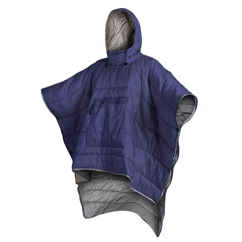 Hooded Poncho Coat Thermal Wearable Blanket Cloak Cape Poncho Wearable Hooded Blanket Outdoor Camping Sleeping Bag For Winter
Hooded Poncho Coat Thermal Wearable Blanket Cloak Cape Poncho Wearable Hooded Blanket Outdoor Camping Sleeping Bag For Winter