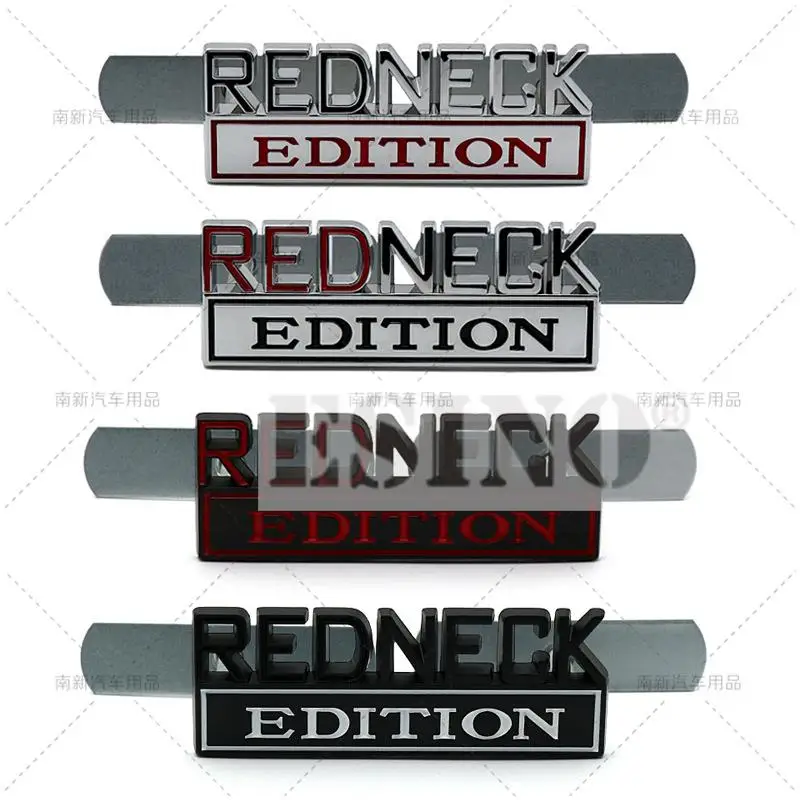 Автомобильный Стайлинг, Забавный 3D Redneck Edition, металлический хромированный цинковый сплав, эмблема переднего гриля, декоративный значок, забавная наклейка, автомобильный аксессуар
Автомобильный Стайлинг, Забавный 3D Redneck Edition, металлический хромированный цинковый сплав, эмблема переднего гриля, декоративный значок, забавная наклейка, автомобильный аксессуар