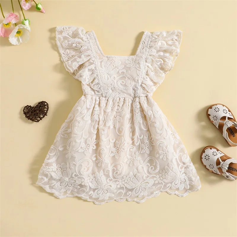 Listenwind 1-5Y Girls Summer Apricot Lace Princess Dress Casual Floral Embroidery A-Line Party Vestido
Listenwind 1-5Y Girls Summer Apricot Lace Princess Dress Casual Floral Embroidery A-Line Party Vestido
