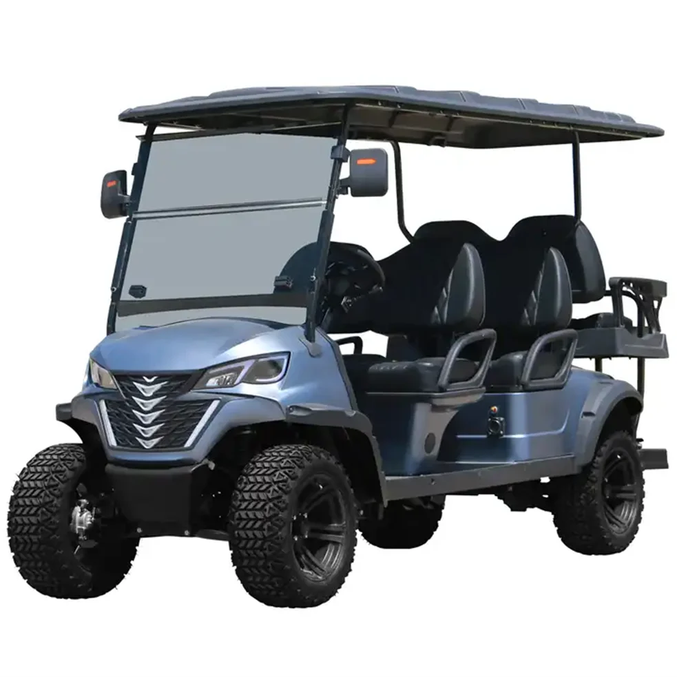 

2023 Brand New Designed Factory Price Sightseeing Bus Club Car Golf Buggy 2/4/6 Seater Electric Golf Cart