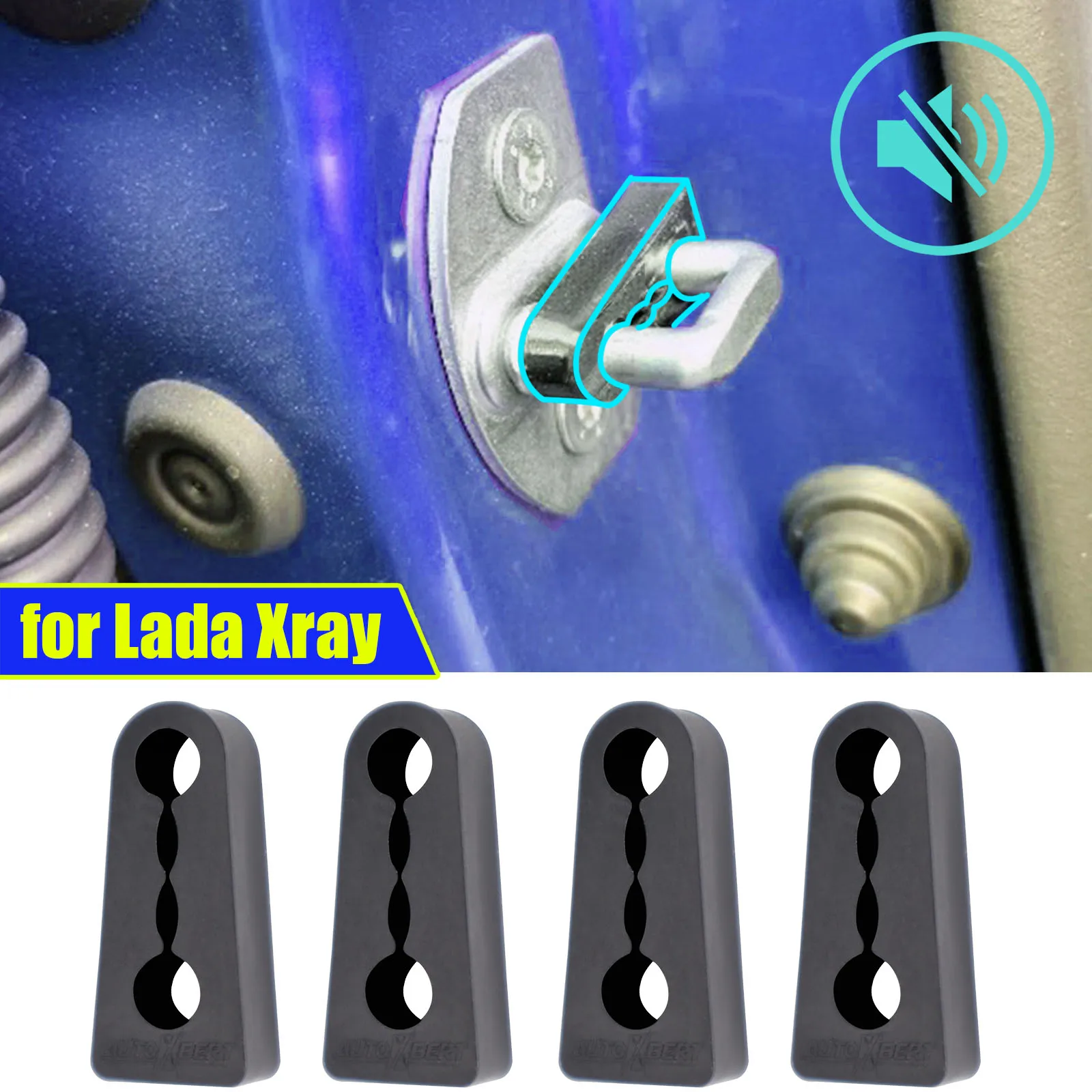 Car Sound Deadener Damper For Lada Xray X Ray CROSS Door Lock Insulation Soundproof Buffer Seal Deadening
Car Sound Deadener Damper For Lada Xray X Ray CROSS Door Lock Insulation Soundproof Buffer Seal Deadening