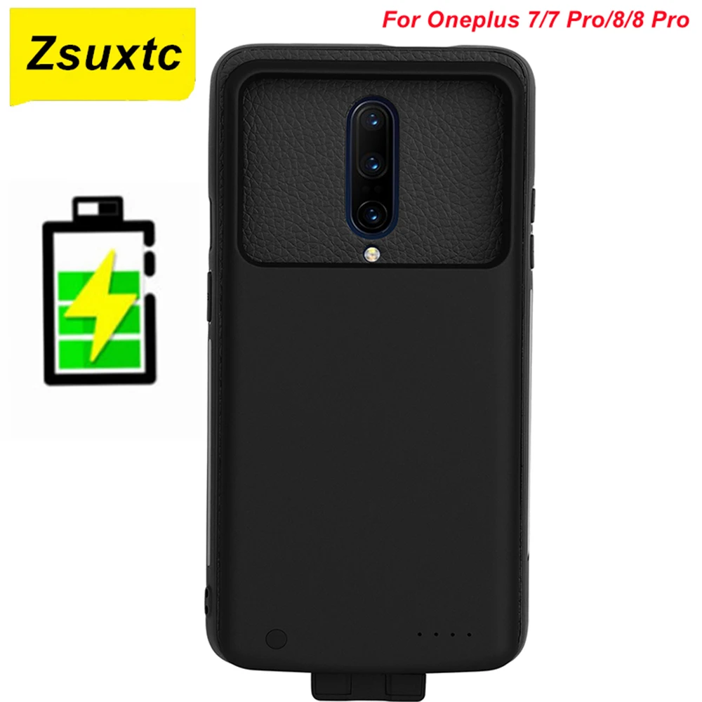 

5000Mah Power Case For OnePlus 7 Pro 8 Pro Phone Bag Cover Battery Charger Case Power Bank For OnePlus8 Battery Case