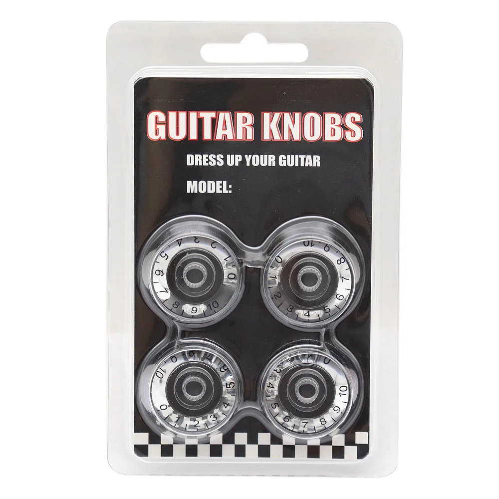 4pcs Electric Guitar Knobs Speed Control Knobs With Anti slip ring for LP SG Style Guitar
4pcs Electric Guitar Knobs Speed Control Knobs With Anti slip ring for LP SG Style Guitar