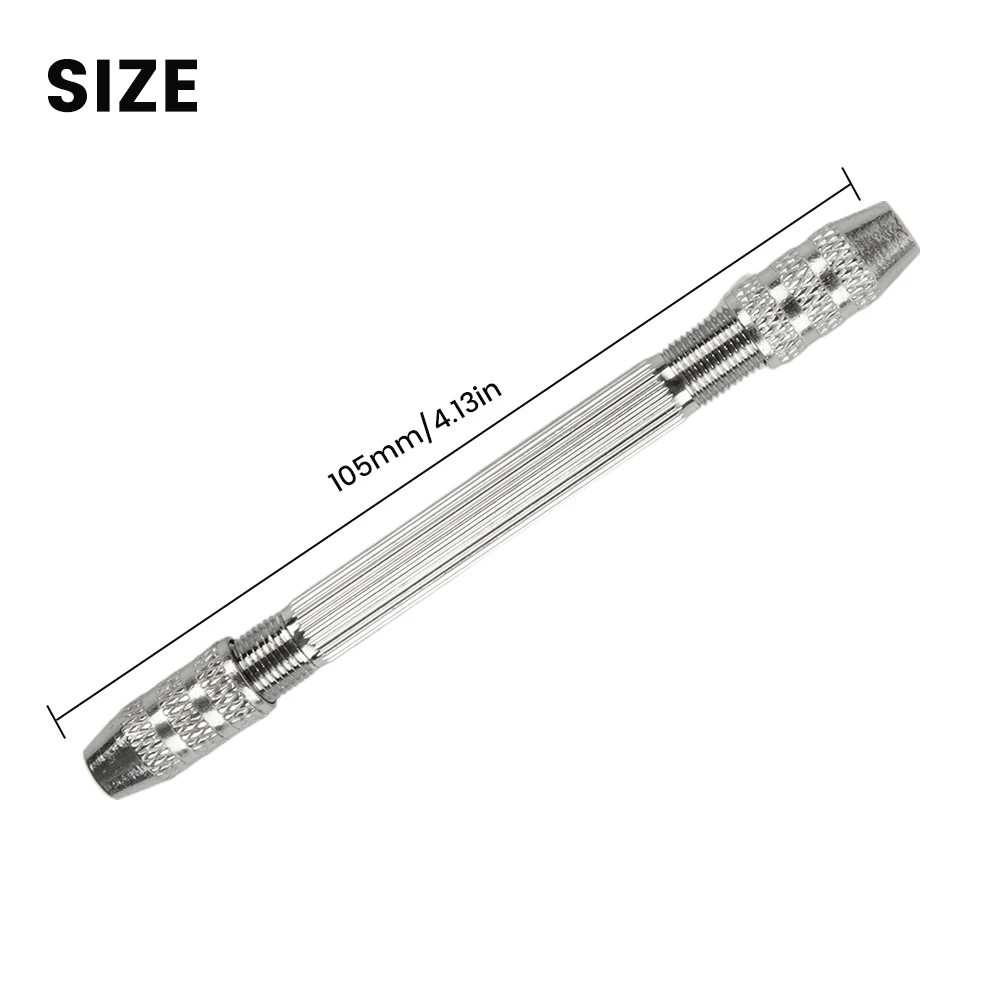 For Miniature Rotary Hand Tools Power Tools Hand Drill Chuck Jewelry Tools Reticulate Silver 105mm 1pc Hand Drill
For Miniature Rotary Hand Tools Power Tools Hand Drill Chuck Jewelry Tools Reticulate Silver 105mm 1pc Hand Drill