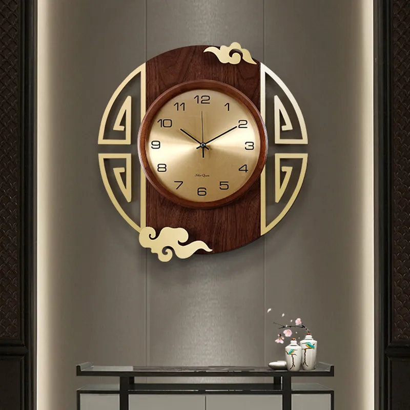 Japanese style solid wood art wall clock creative wall watch living room wall clock home Chinese style atmospheric fashion clock
Japanese style solid wood art wall clock creative wall watch living room wall clock home Chinese style atmospheric fashion clock