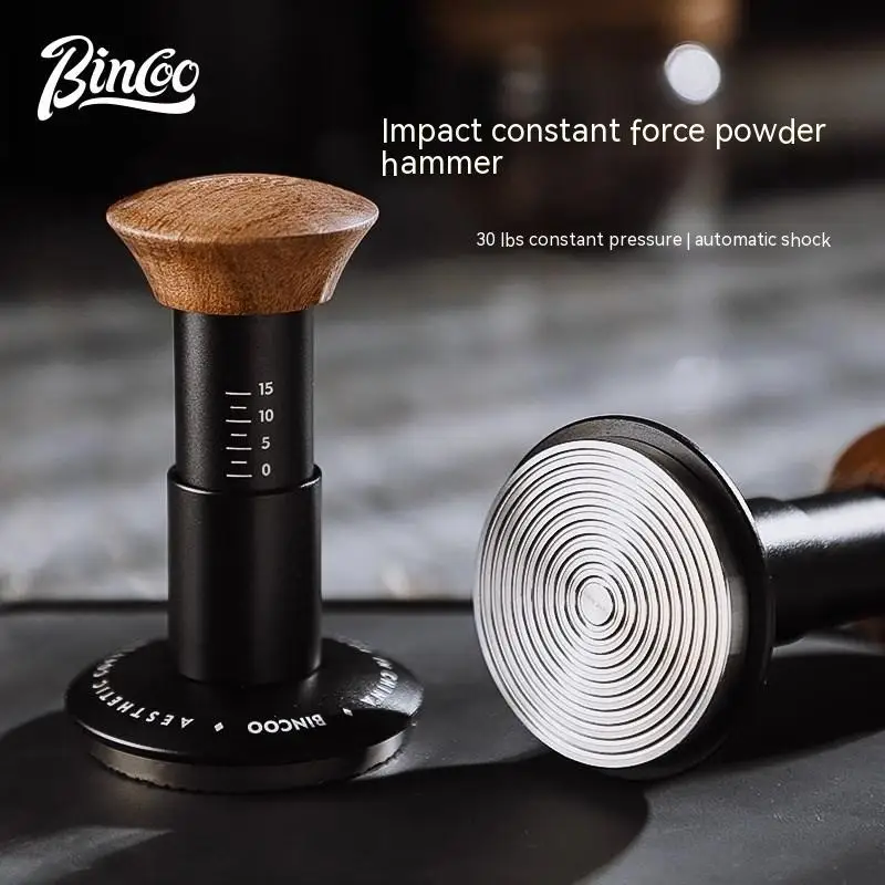 

Bincoo Coffee Powder Hammer Hand Press 51/58mm Espresso Cloth Powder Leveler Tools Stainless Steel Kitchen Accessories