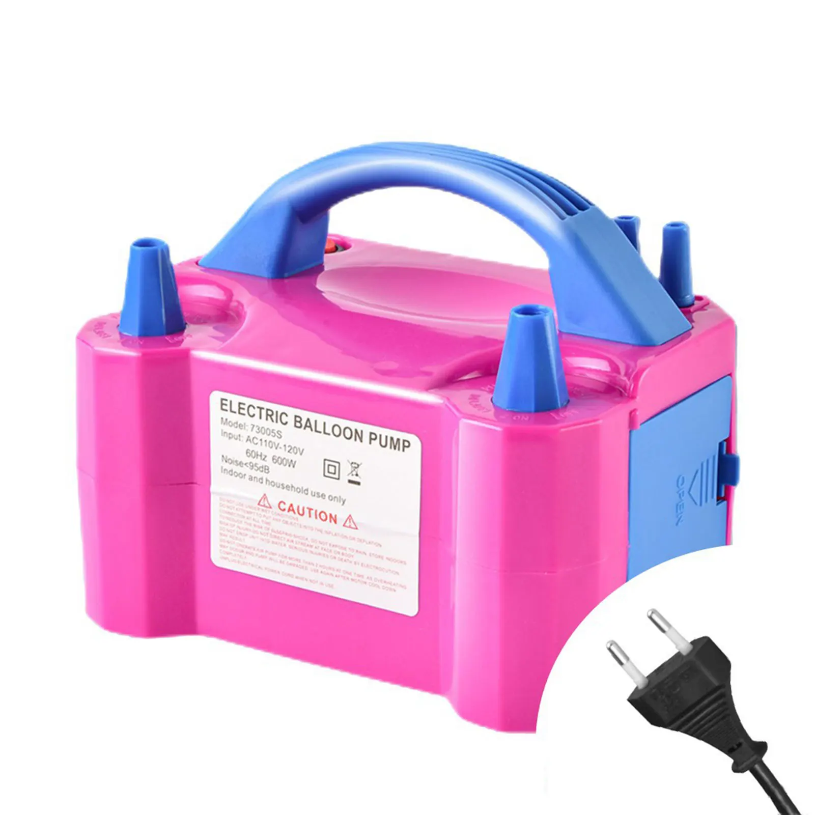 Dual Nozzle Balloon Blower Quick Inflation Electric Balloon Pump for Christmas New Year Supply IMNT
Dual Nozzle Balloon Blower Quick Inflation Electric Balloon Pump for Christmas New Year Supply IMNT