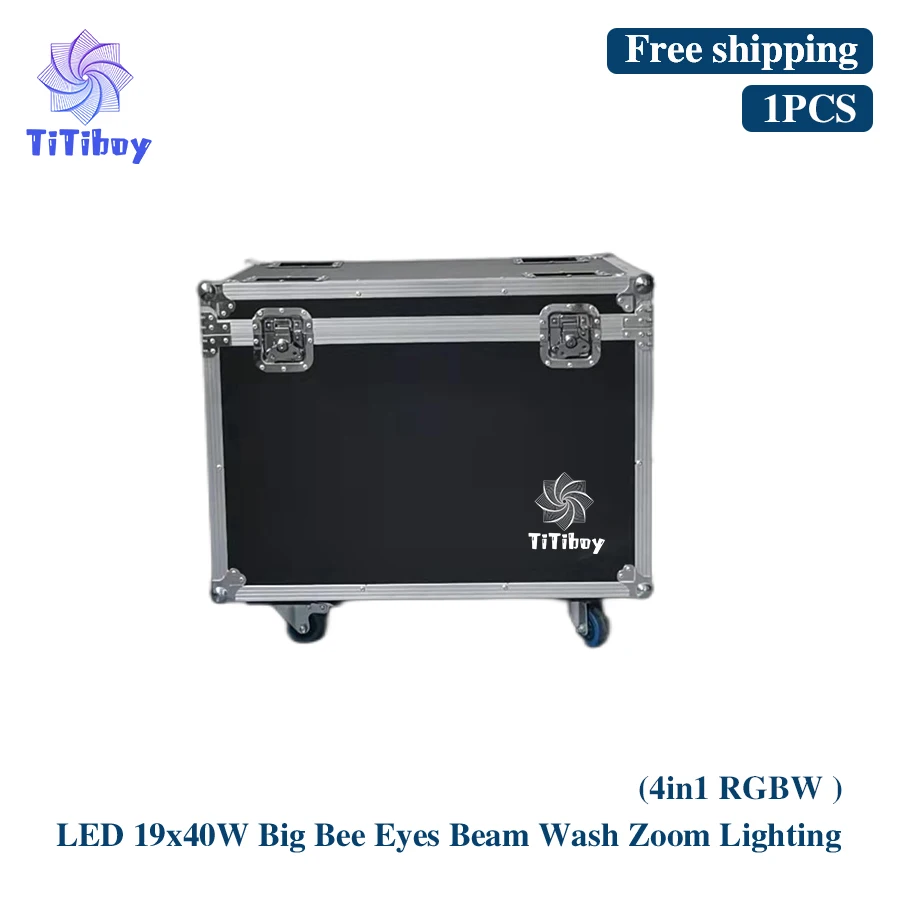 0 Tax 1 Flight Case For stage 19X40W LED Big Bee Eye Moving Head Beam Light for DJ Disco Wedding Party Night Club Performance
0 Tax 1 Flight Case For stage 19X40W LED Big Bee Eye Moving Head Beam Light for DJ Disco Wedding Party Night Club Performance