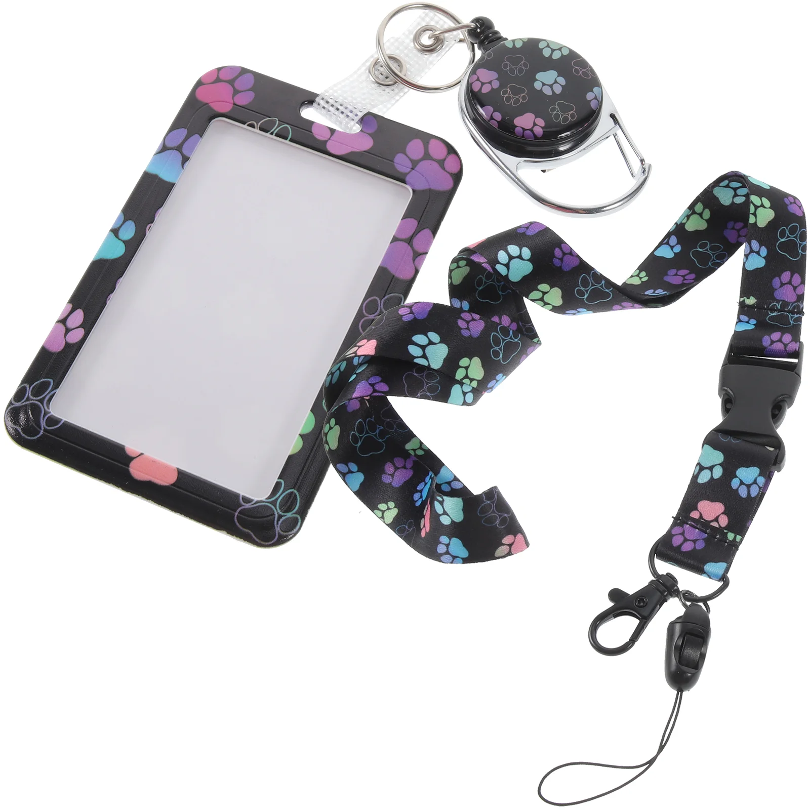 ID Card Holder with String Credit Adorable Lanyard Name Tag Badge Polyester Plastic Sleeve Cover Nurse Work
ID Card Holder with String Credit Adorable Lanyard Name Tag Badge Polyester Plastic Sleeve Cover Nurse Work