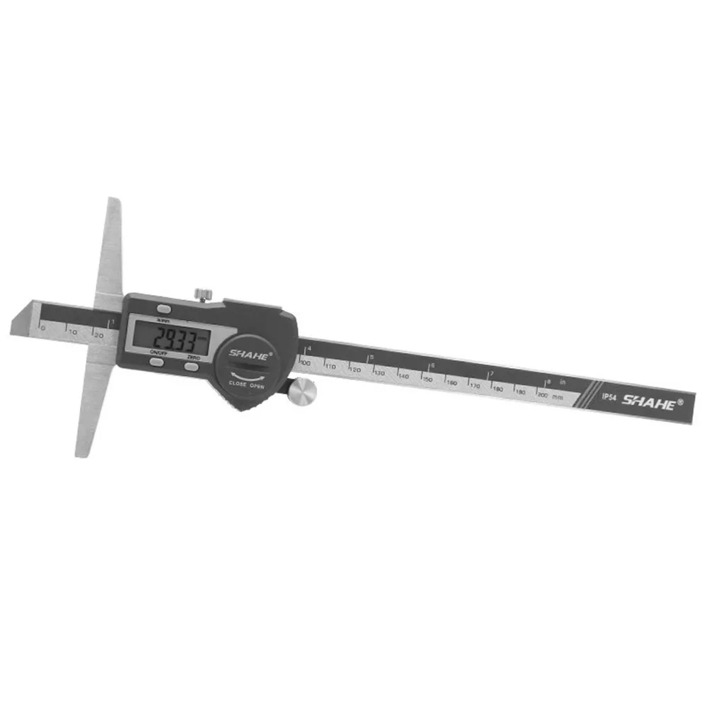 Digital Depth Vernier Caliper Electronic Digimatic Gauge Measuring Tools Inspection Test Meters Detectors Tool Parts Calipers
Digital Depth Vernier Caliper Electronic Digimatic Gauge Measuring Tools Inspection Test Meters Detectors Tool Parts Calipers