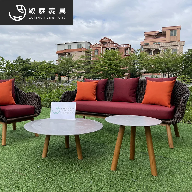 Outdoor rattan sofa courtyard balcony outdoor outdoor waterproof sunscreen leisure rattan chair rattan furniture combination
Outdoor rattan sofa courtyard balcony outdoor outdoor waterproof sunscreen leisure rattan chair rattan furniture combination