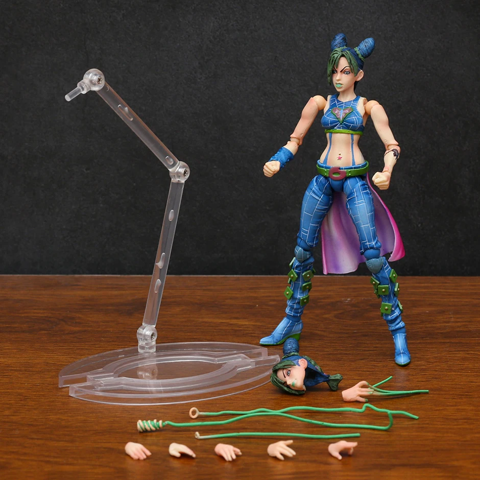 SAS JoJos Bizarre Adventure Stone Ocean Jolyne Cujoh / SF Action Toy Figures Collection Ornament Anime Figurine
SAS JoJos Bizarre Adventure Stone Ocean Jolyne Cujoh / SF Action Toy Figures Collection Ornament Anime Figurine