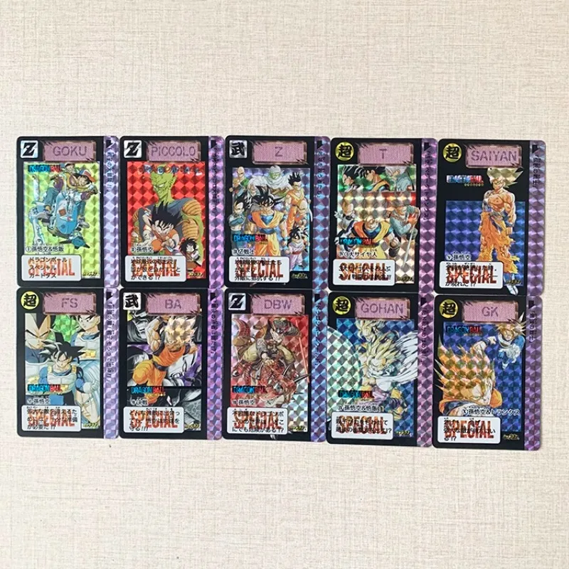 10pcs/set popular Dragon Ball anime game peripheral DIY limited Super Saiyan Kakarotto card children toy flash card gift
10pcs/set popular Dragon Ball anime game peripheral DIY limited Super Saiyan Kakarotto card children toy flash card gift