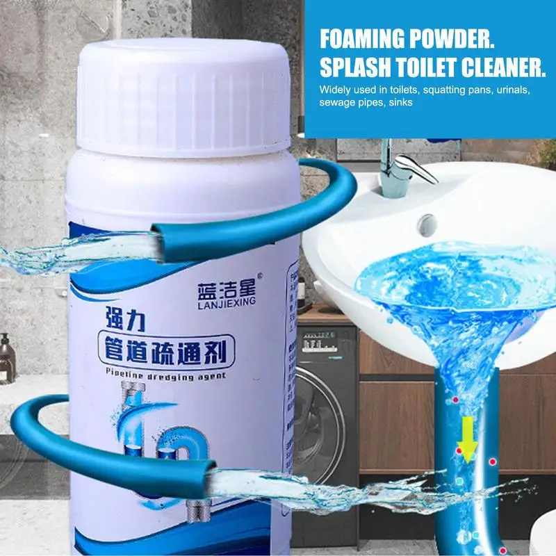 Household Kitchen Strong Pipeline Dredge Agent Powerful Sink And Drain Cleaner Drain Agent Bathroom Quick Foaming Toilet Cleaner
Household Kitchen Strong Pipeline Dredge Agent Powerful Sink And Drain Cleaner Drain Agent Bathroom Quick Foaming Toilet Cleaner