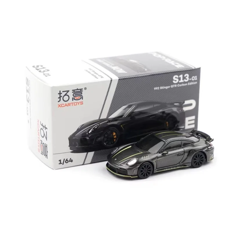 XCartoys x POP RACE 1:64 992 STINGER GTR карбоновая модель автомобиля, отлитый под давлением
XCartoys x POP RACE 1:64 992 STINGER GTR карбоновая модель автомобиля, отлитый под давлением