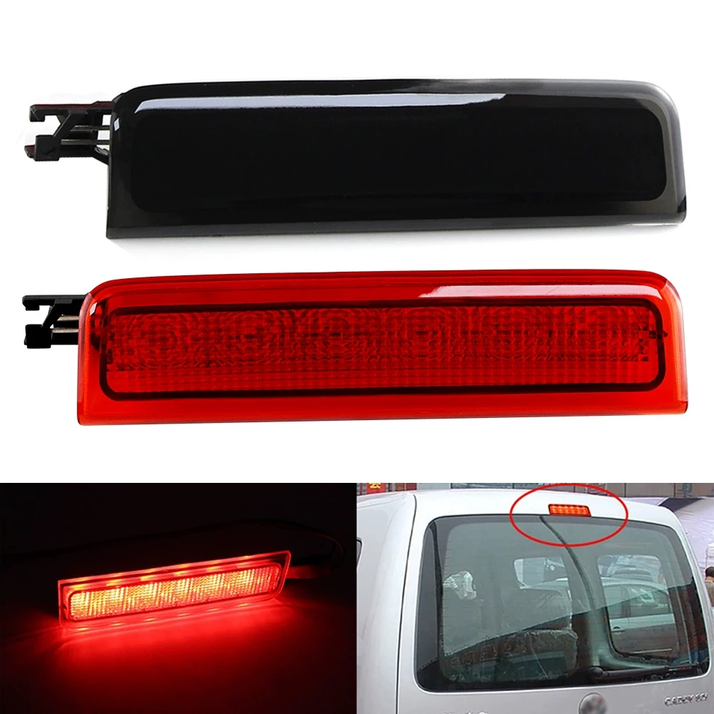 

1Pcs Car LED Third 3rd Centre High Level Rear Brake Light 2K0 945 087C Stop Lamp Light Bulbs For Volkswagen VW Caddy 2003-2015